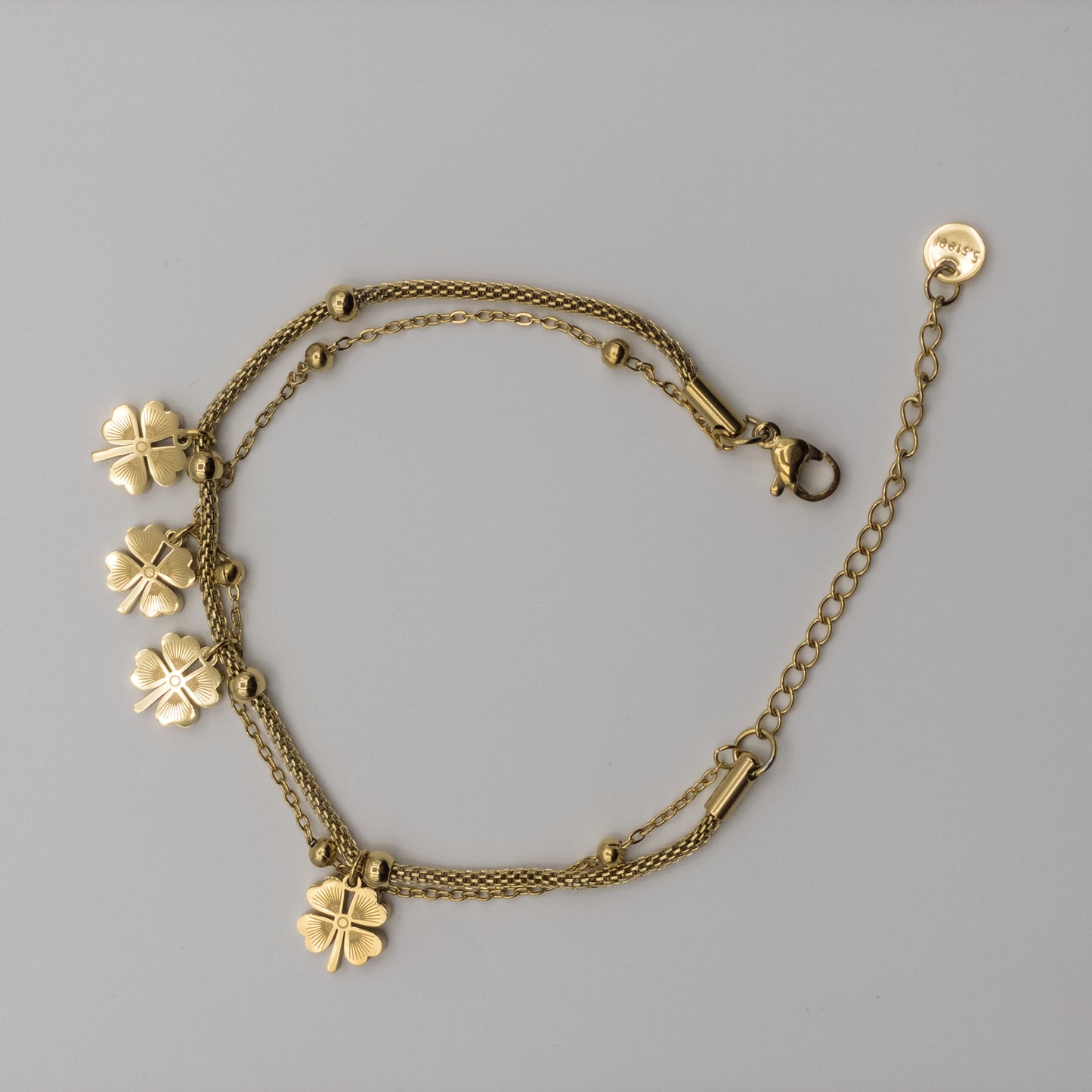 Fortune Double-Layered Mesh Bracelet (Anti-Tarnish)