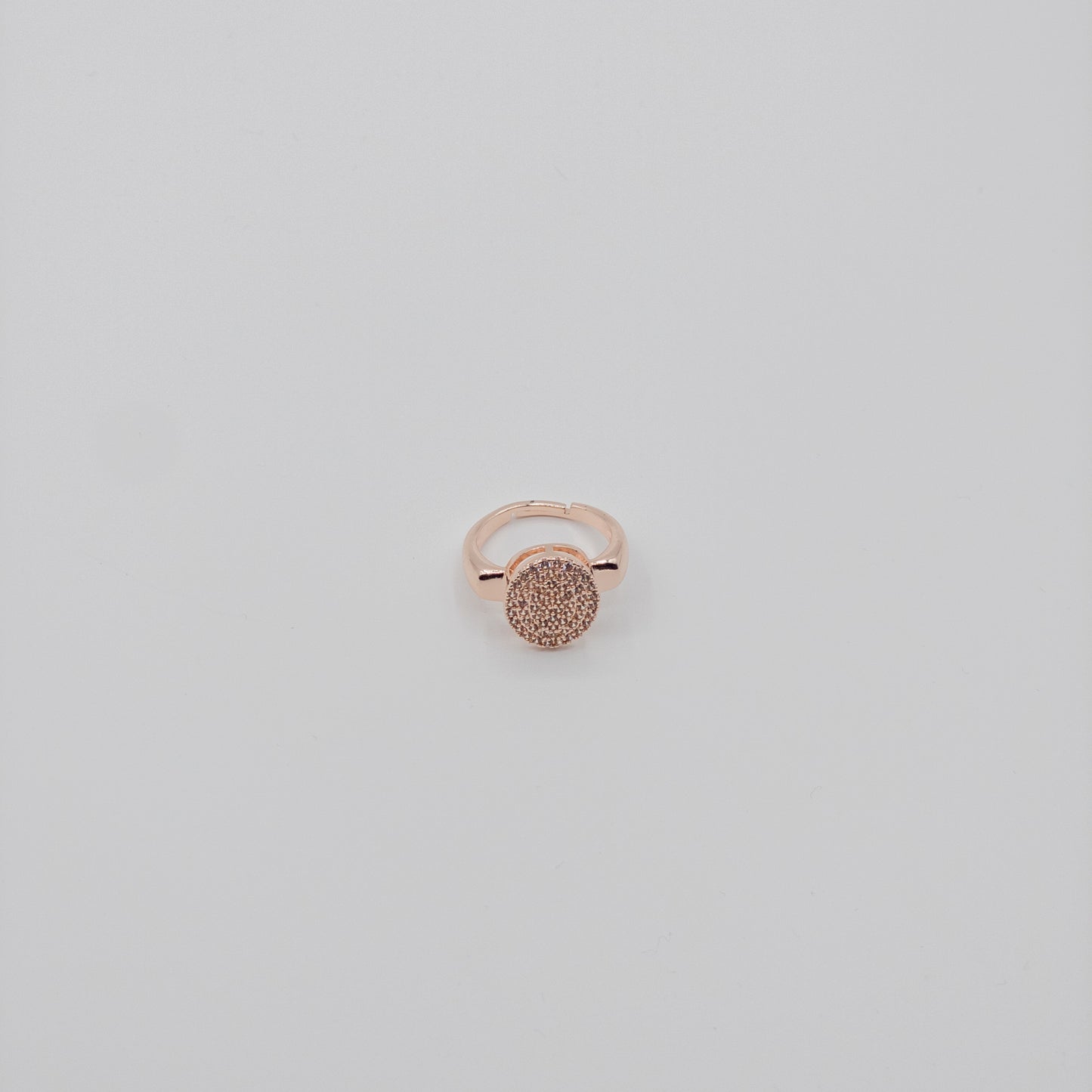 Ovel shaped Ring "Rose Gold"